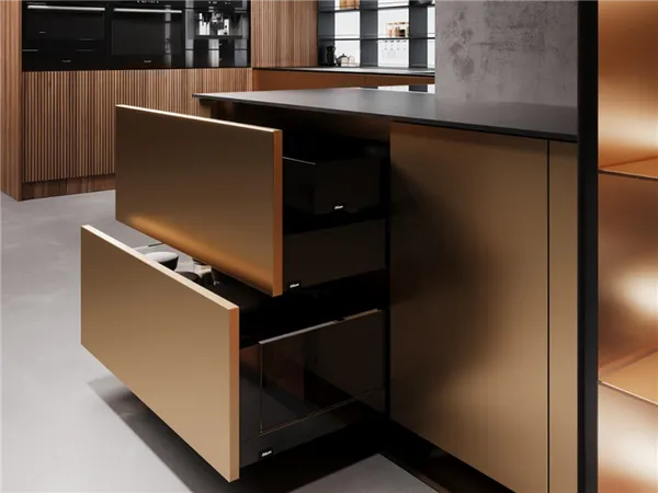 Система push to open в кухонных гарнитурах