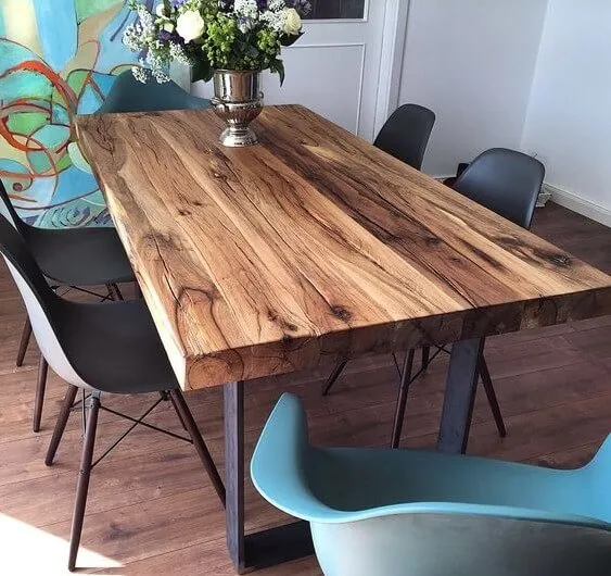 Столы для кухни в стиле лофт. Кухонный стол в стиле лофт. 4