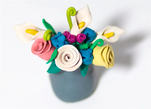 Цветы из пластилина поэтапно. Цветы из пластилина. 2