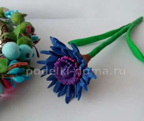 Цветы из пластилина поэтапно