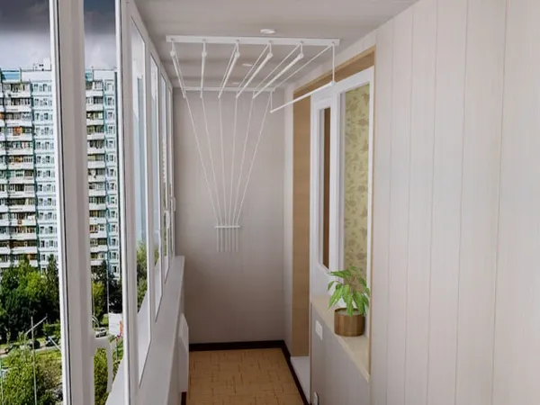 Сушилка для белья на балконе