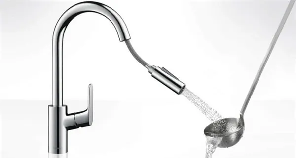 12 лучших смесителей для кухни с гибким изливом. Смеситель для кухни с гибким изливом. 4