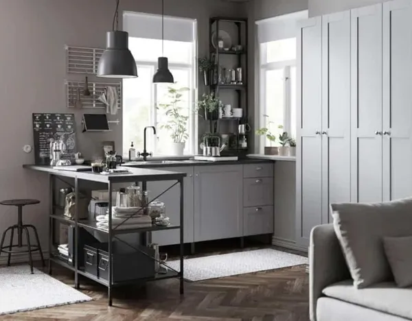 Модные кухни: самые актуальные тенденции и интересные примеры. Модные кухонные гарнитуры. 8