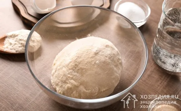 Не забывайте, что тесто в холодильнике будет продолжать расти: выбирайте для хранения глубокую емкость, превышающую объем теста примерно в 2 раза