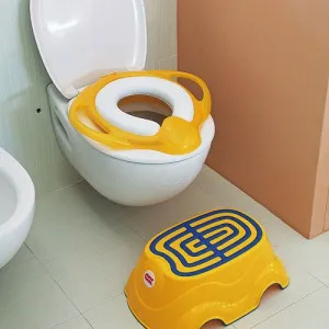 Фото детской накладки, которую устанавливают на унитаз