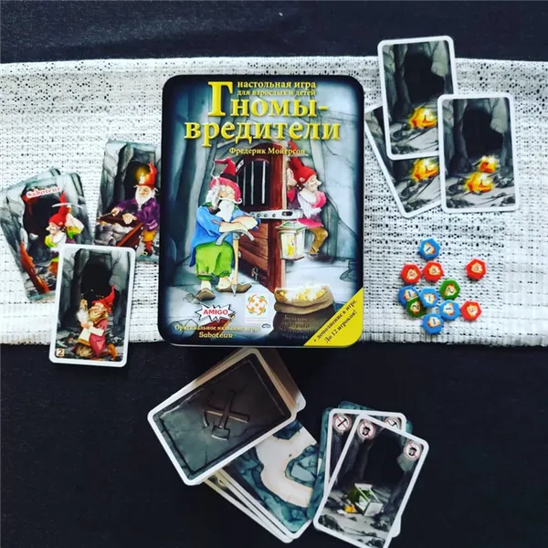 Обзор настольной игры Гномы-вредители