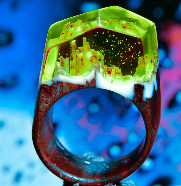 кольца из смолы diy