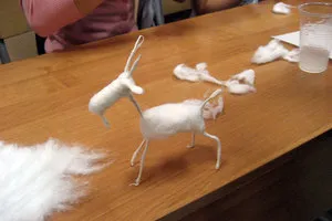 Как сделать игрушку из ваты