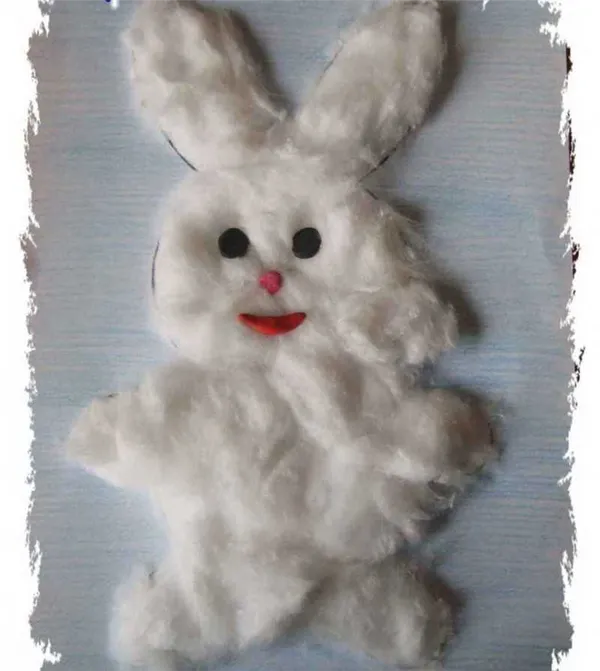 Особенности изготовления игрушек из ваты своими руками. Поделки из ваты. 9