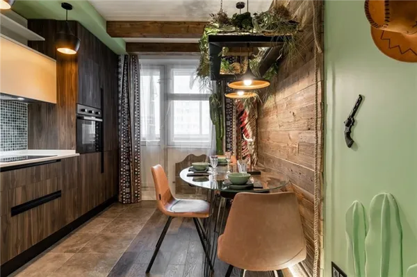 Особенности кухонь в американском стиле. Кухня в американском стиле. 2