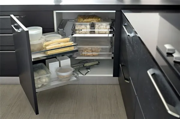 Всё о дизайне П-образной кухни (50 фото). П образная кухня с барной стойкой. 5