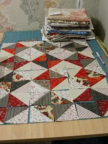 Рисунок из треугольников