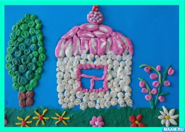 Пластилинография в детском саду: техника, приемы, правила. Пластилинография для детей. 6