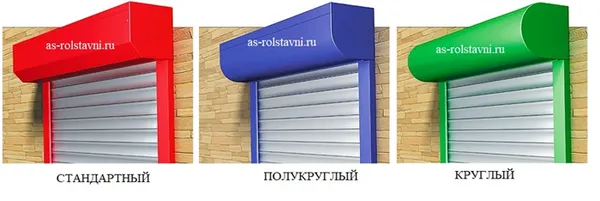 формы короба для рольставни