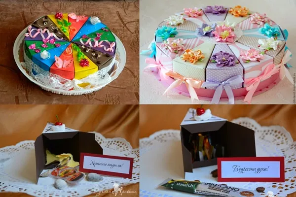 Бумажные торты