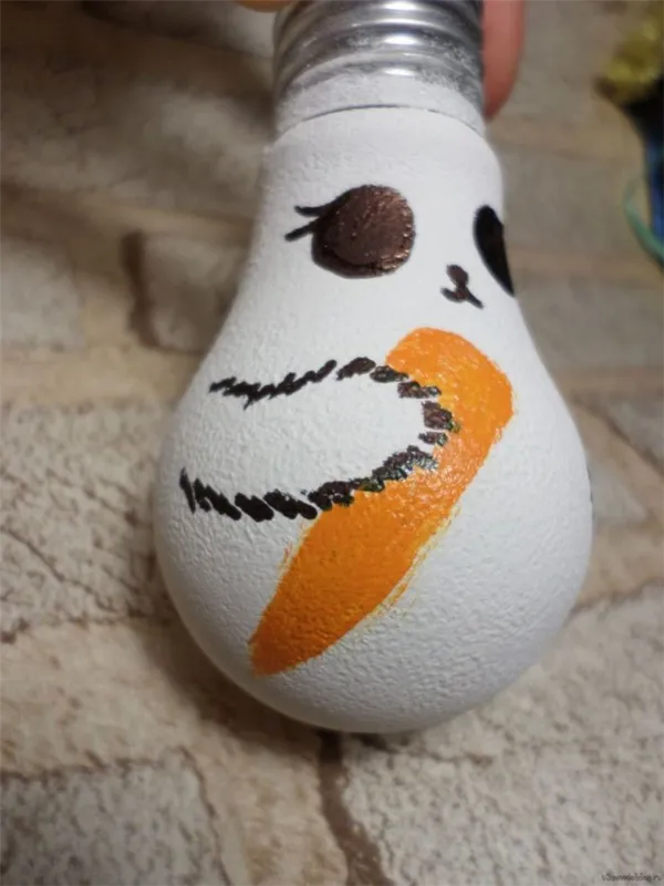 Поделки из лампочек своими руками. Поделки из лампочек. 17