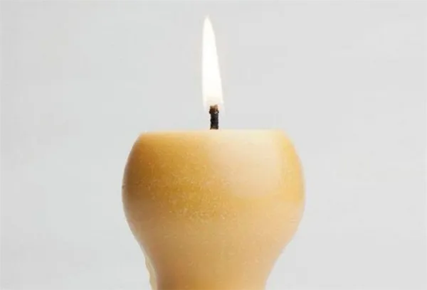 Свеча из лампочки