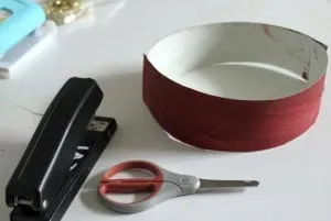 Ободок из бумаги