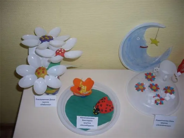 Поделки из пластиковых ложек своими руками: 100 идей. Поделки из пластиковых ложек. 2