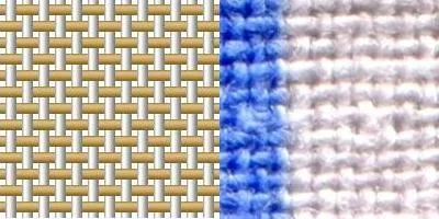 Поплин переплетение