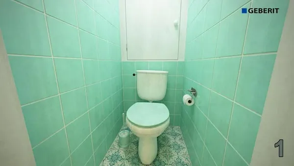 Санузел до ремонта