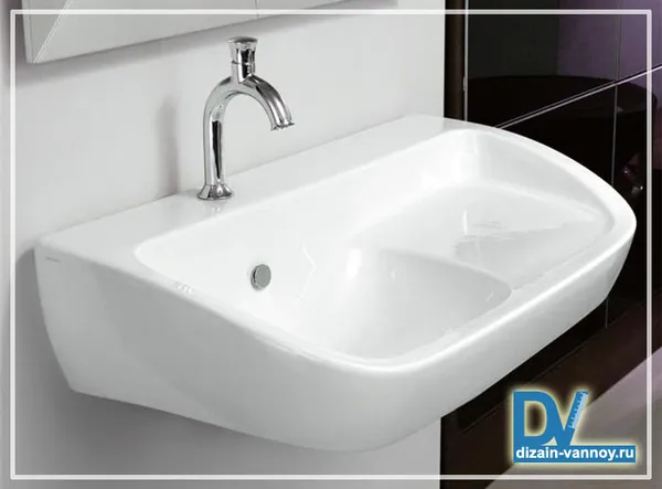 навесная раковина для ванной