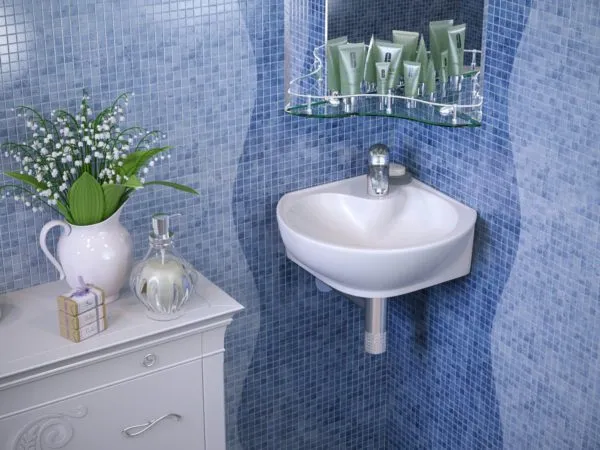 Угловая раковина