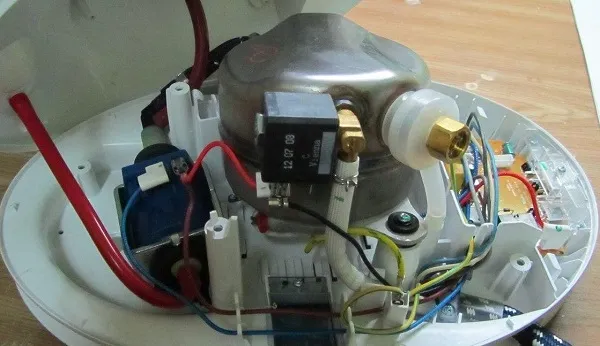 Парогенератор внутри