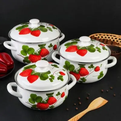 Рейтинг лучших эмалированных кастрюль (ТОП-7) 2023. Эмалированные кастрюли лучшие производители. 3