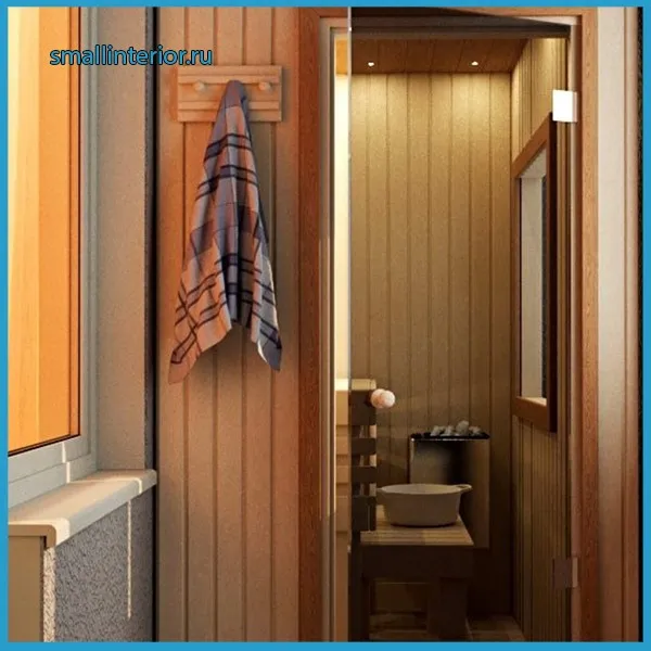 сауна на лоджии
