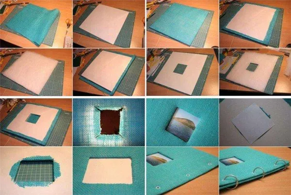 Альбом на кольцах - скрапбукинг для начинающих