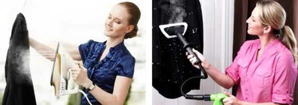 Обработка куртки паром