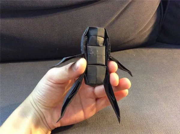 как делать оригами человека