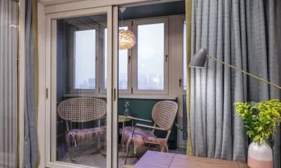 Установка французских дверей