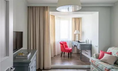 Совмещение комнаты с лоджией