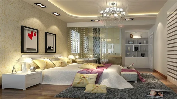 Варианты освещения взрослой спальни