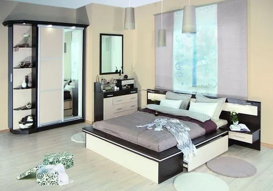 подсветка шкафа в спальне