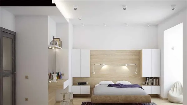 Споты для освещения спальни