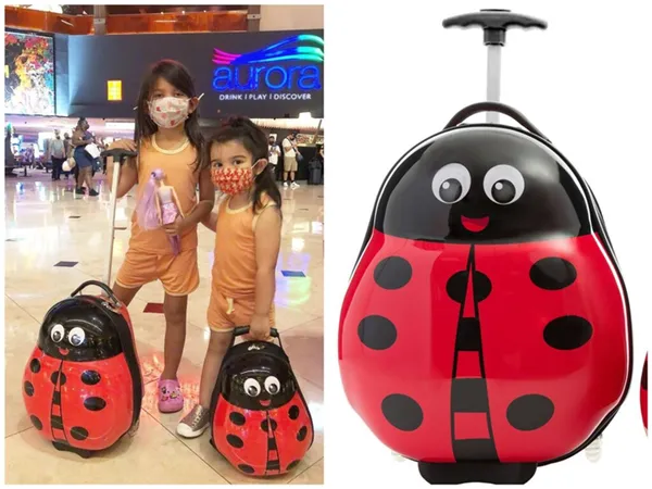 10 лучших детских чемоданов на колесиках. Чемодан для девочки. 4