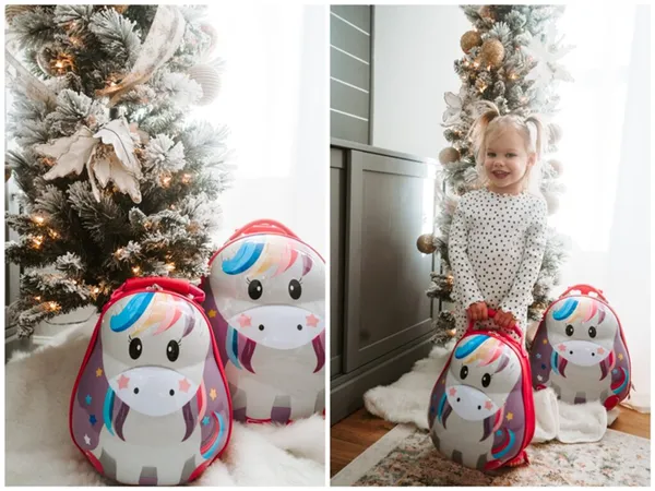 10 лучших детских чемоданов на колесиках. Чемодан для девочки. 3