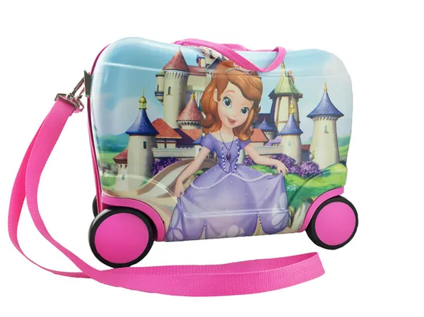 Чемодан-каталка Atma kids Princess Sofia Замок принцессы