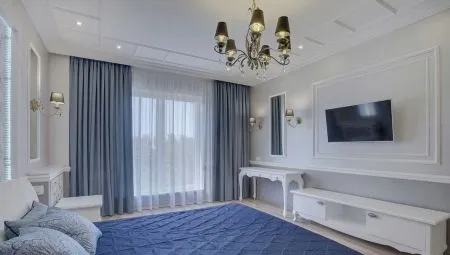 Варианты размещения телевизора в спальне