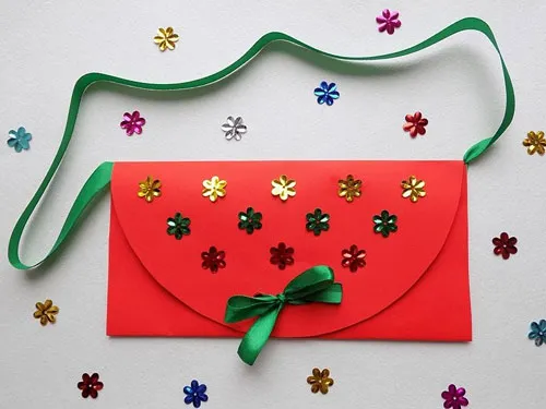 сумочка оригами из бумаги для детей 4