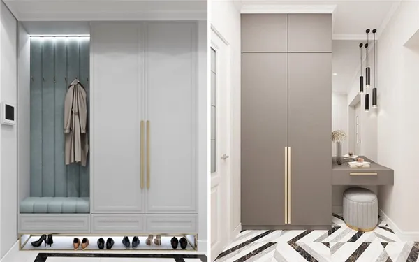 дизайн шкафа в прихожей