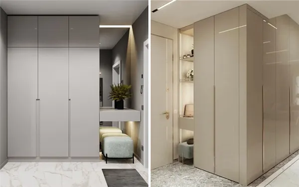 шкаф в интерьере прихожей