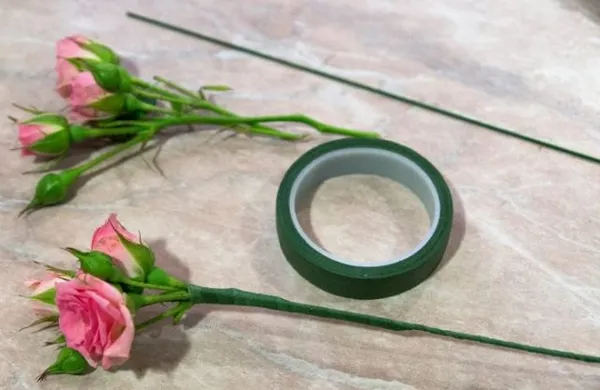 Создание стебля цветка