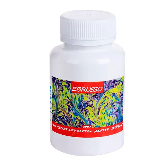 На фото изображено - Рисование на воде Эбру, рис. Загуститель для Эбру