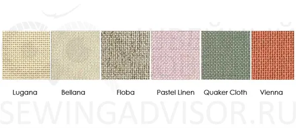 Смешанные ткани для вышивки