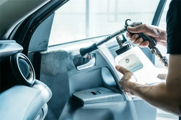 Химчистка салона автомобиля. Сухая химчистка салона автомобиля. 32