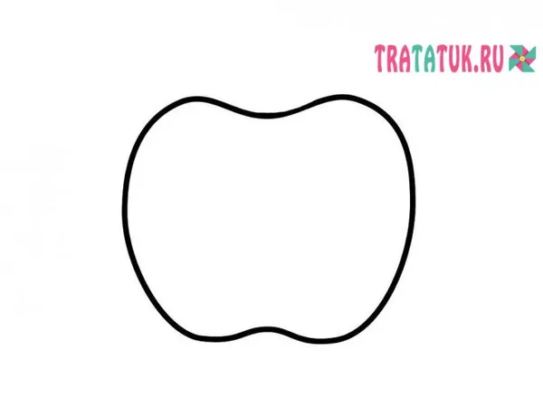 Яблоки из картона и бумаги: шаблоны для вырезания. Яблоко шаблон для вырезания из бумаги. 42